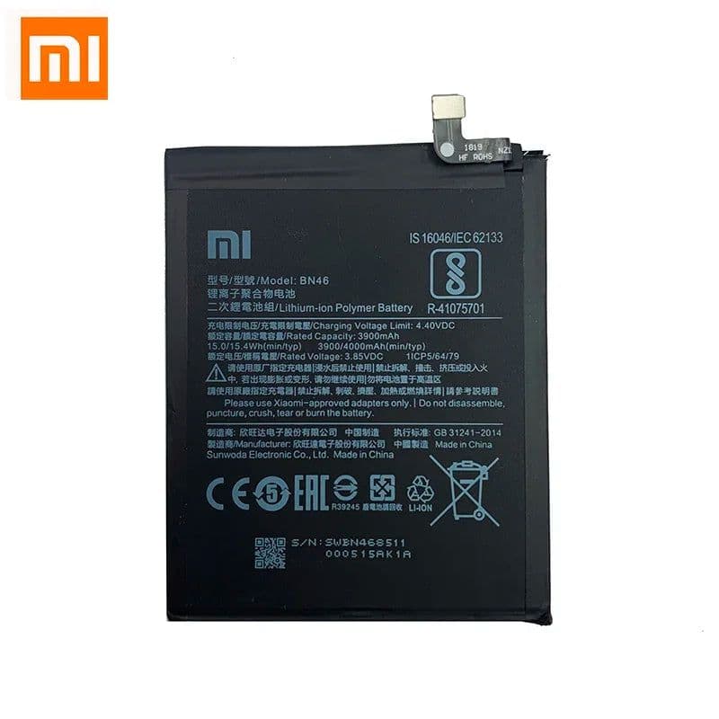 image-2024 Orginal Phone BN46 4000mAh Battery For Xiaomi Redmi Note 8 8T Note8 Note8T Redmi 7 Redmi7 Replacement Batteries Bateria