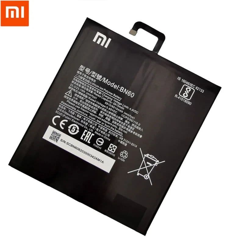 image-Xiao Mi New 100% Original BN60 6010mAh For Xiaomi Pad 4 Mipad 4 Mobile Phone In Stock Batteries Batteria With Gift Tools
