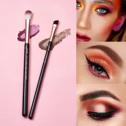 image-Jessup Makeup Brushes Set 15pcs Make up Brush Tools kit Eye Liner Shader natural-synthetic hair Rose Gold/Black T157