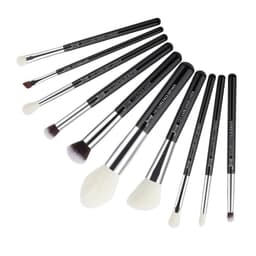 image-Jessup Makeup Brushes Set Synthetic-Natural Hair Foundation Powder Blush Eyeshadow Blender Liner Beauty Cosmetic Kit 6-25pcs