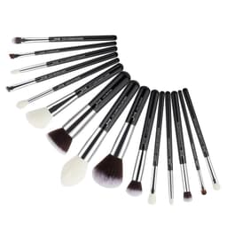 image-Jessup Makeup Brushes Set Synthetic-Natural Hair Foundation Powder Blush Eyeshadow Blender Liner Beauty Cosmetic Kit 6-25pcs