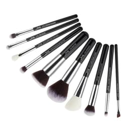 image-Jessup Makeup Brushes Set Synthetic-Natural Hair Foundation Powder Blush Eyeshadow Blender Liner Beauty Cosmetic Kit 6-25pcs
