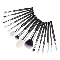 image-Jessup Makeup Brushes Set Synthetic-Natural Hair Foundation Powder Blush Eyeshadow Blender Liner Beauty Cosmetic Kit 6-25pcs