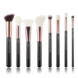 image-Jessup Makeup Brushes Set 6-25pcs Foundation Powder Eyeshadow Liner Brush Blending Highlighter Brocha Maquillaje RoseGold/Black