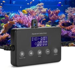 image-Fish Tank Timer Marine Aquarium LED Light Dimmer Controller Light Sunrise Sunset Modulator Aquarium Intelligent Timing Dimming