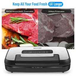 image-SEATAO VH5156 Save energ Food Vacuum Sealer Machine Automatic Commercial Household Food Vacuum Sealer Packaging retain freshness