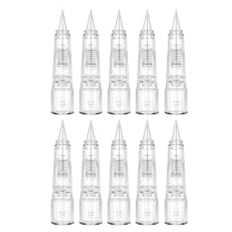image-Biomaser Professional Permanent Makeup Cartridge Needles 1R/2R/3RL/5RL Disposable Sterilized Tattoo Pen Machine Needles Tips