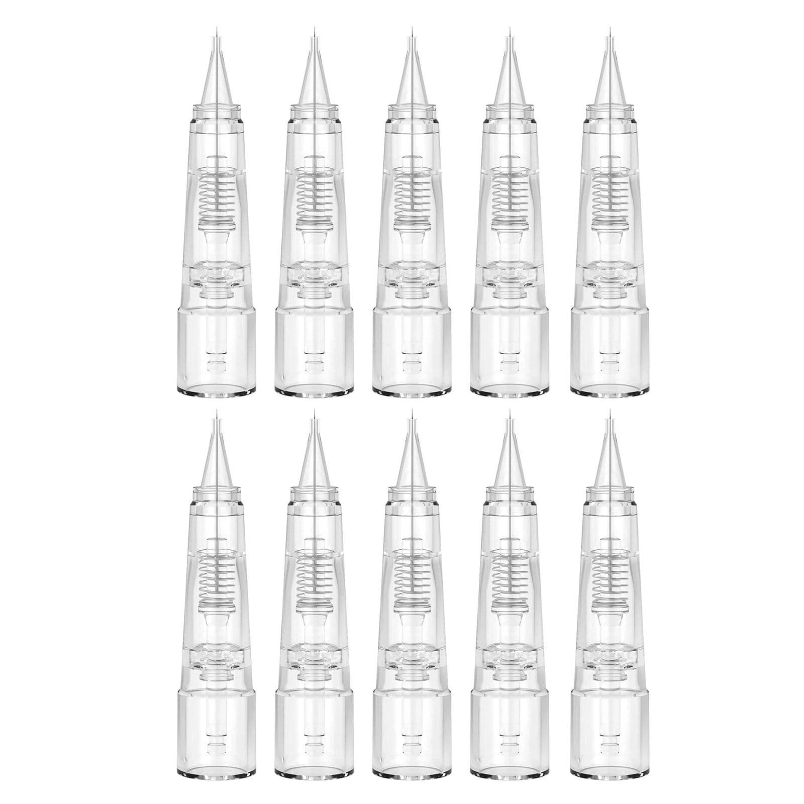 image-Biomaser Professional Permanent Makeup Cartridge Needles 1R/2R/3RL/5RL Disposable Sterilized Tattoo Pen Machine Needles Tips