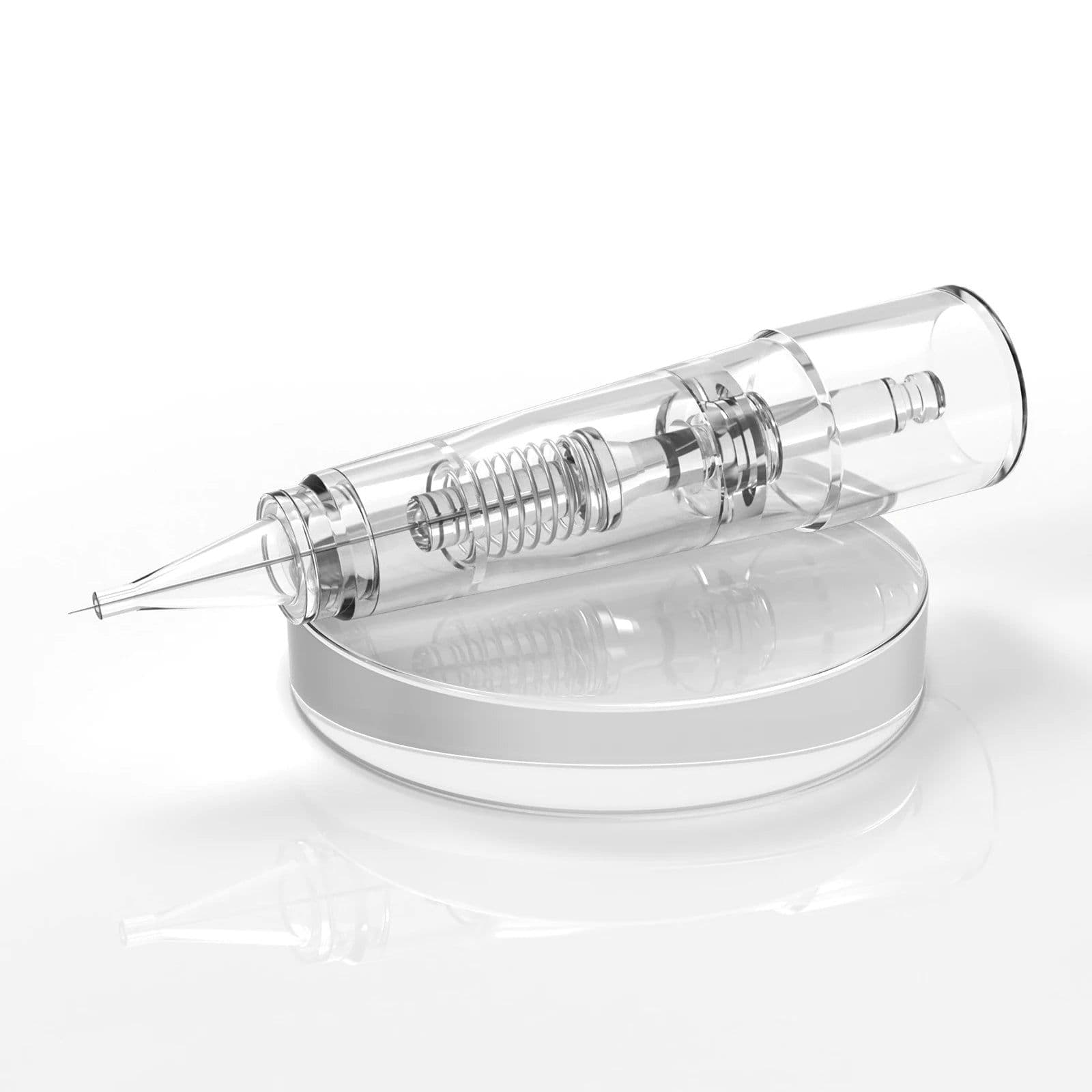 image-Biomaser Professional Permanent Makeup Cartridge Needles 1R/2R/3RL/5RL Disposable Sterilized Tattoo Pen Machine Needles Tips