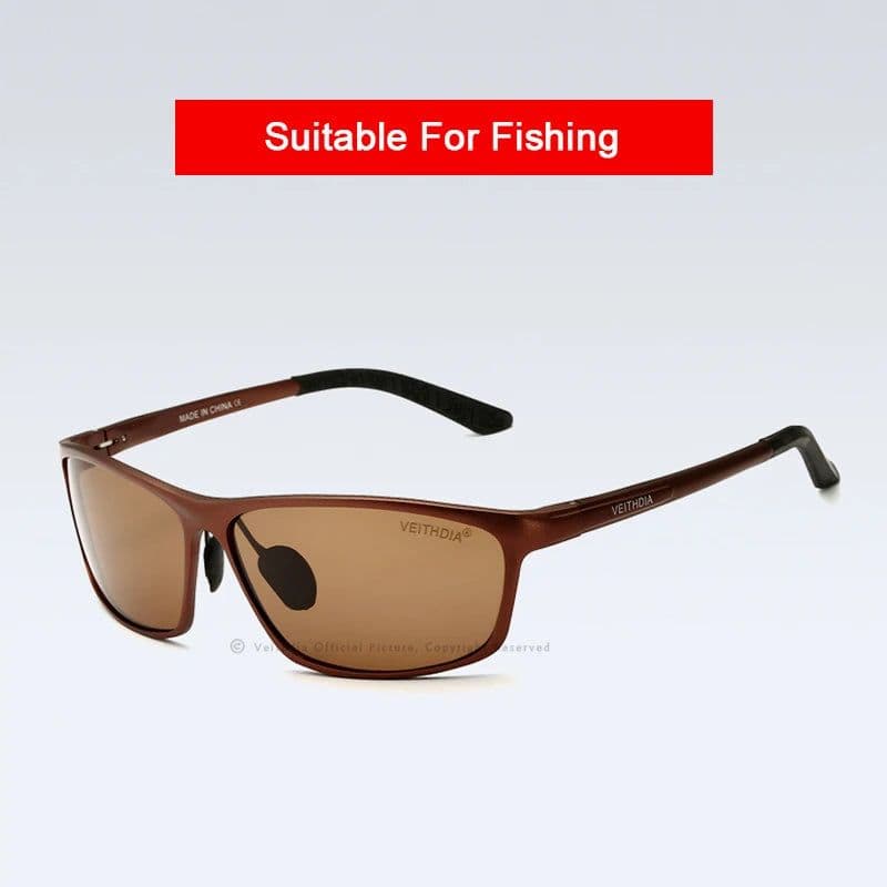 image-VEITHDIA Sunglasses Aluminum Men Polarized UV400 Lens Sport Outdoor Driving Eyewear Accessories Cycling Glasses For Male 6520