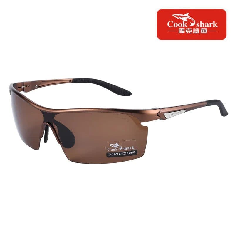 image-Cook shark 2021 new polarizing sunglasses men's driving glasses special trend color changing Sunglasses men's fishing glasses