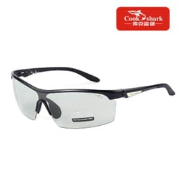 image-Cook shark 2021 new polarizing sunglasses men's driving glasses special trend color changing Sunglasses men's fishing glasses