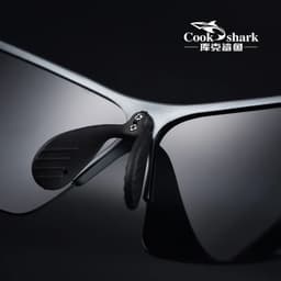 image-Cook shark 2021 new polarizing sunglasses men's driving glasses special trend color changing Sunglasses men's fishing glasses