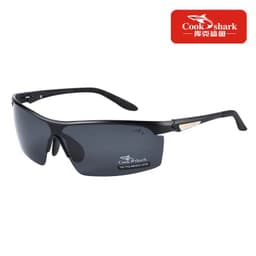 image-Cook shark 2021 new polarizing sunglasses men's driving glasses special trend color changing Sunglasses men's fishing glasses