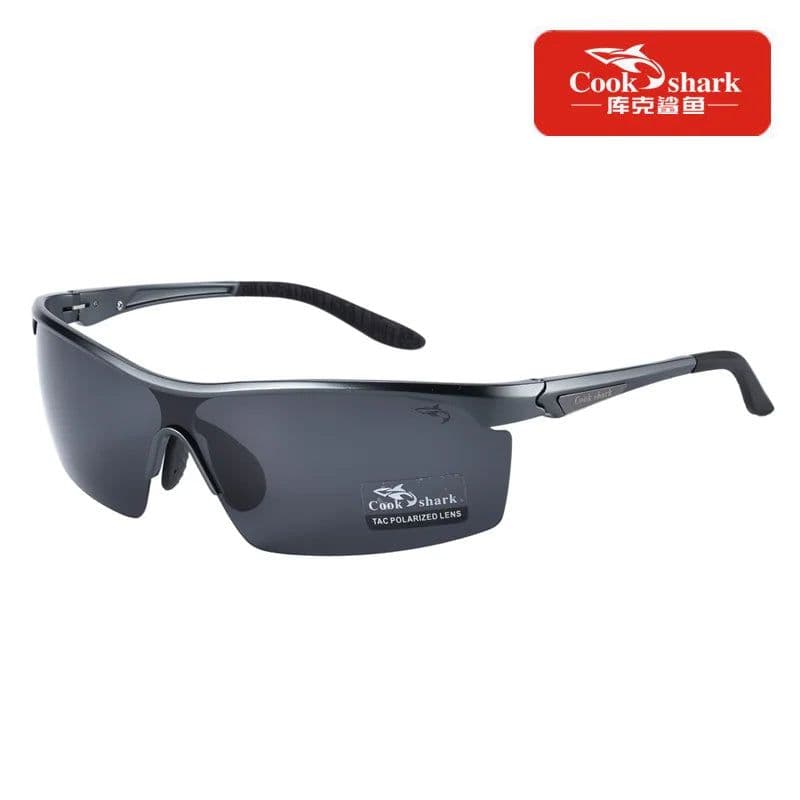 image-Cook shark 2021 new polarizing sunglasses men's driving glasses special trend color changing Sunglasses men's fishing glasses