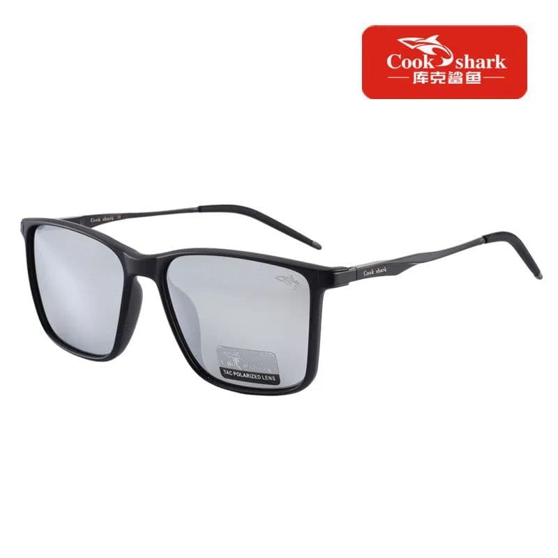 image-Cook Shark polarized sunglasses men's sunglasses women's UV protection driving special color-changing glasses trend personality
