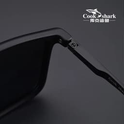 image-Cook Shark polarized sunglasses men's sunglasses women's UV protection driving special color-changing glasses trend personality