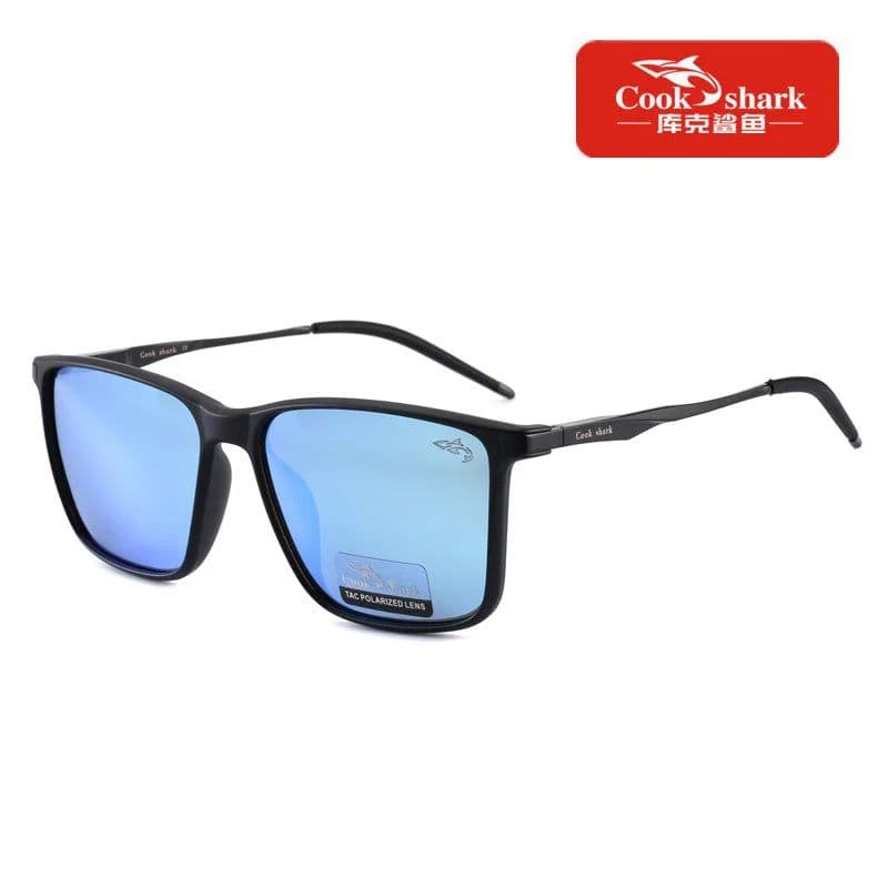 image-Cook Shark polarized sunglasses men's sunglasses women's UV protection driving special color-changing glasses trend personality
