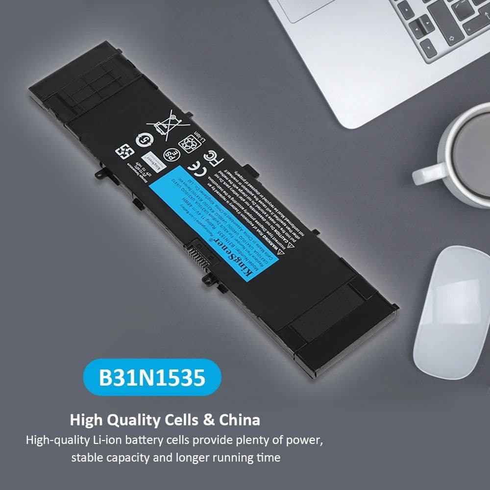 image-KingSener B31N1535 Laptop Battery For ASUS ZenBook UX310 UX310UA UX310UQ UX410 UX410U UX410UA UX410UQ U4000U U400UQ RX310U 48WH