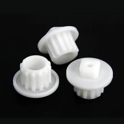 image-3pcs Meat Grinder Plastic Gear Mincer Pinion Screw Coupling Spare Parts for Zelmer 586 886 887 Bosch MFW3520 3630 Philips HR2725