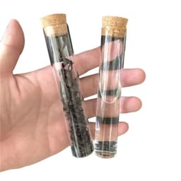 image-50pcs/lot 22*120mm 30ml Transparent Clear Bottles With Cork Stopper Food Grade Glass Vials Jars Storage Bottles Test Tube Jars