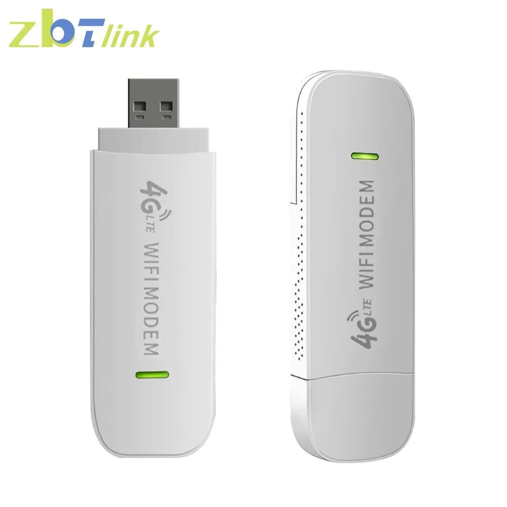 image-USB 4G LTE Modem Unlocked Mobile Wireless Dongle Wifi Router 150mbps With SIM Card Slot Pocket For Car Yacht Outdoor
