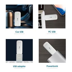 image-USB 4G LTE Modem Unlocked Mobile Wireless Dongle Wifi Router 150mbps With SIM Card Slot Pocket For Car Yacht Outdoor