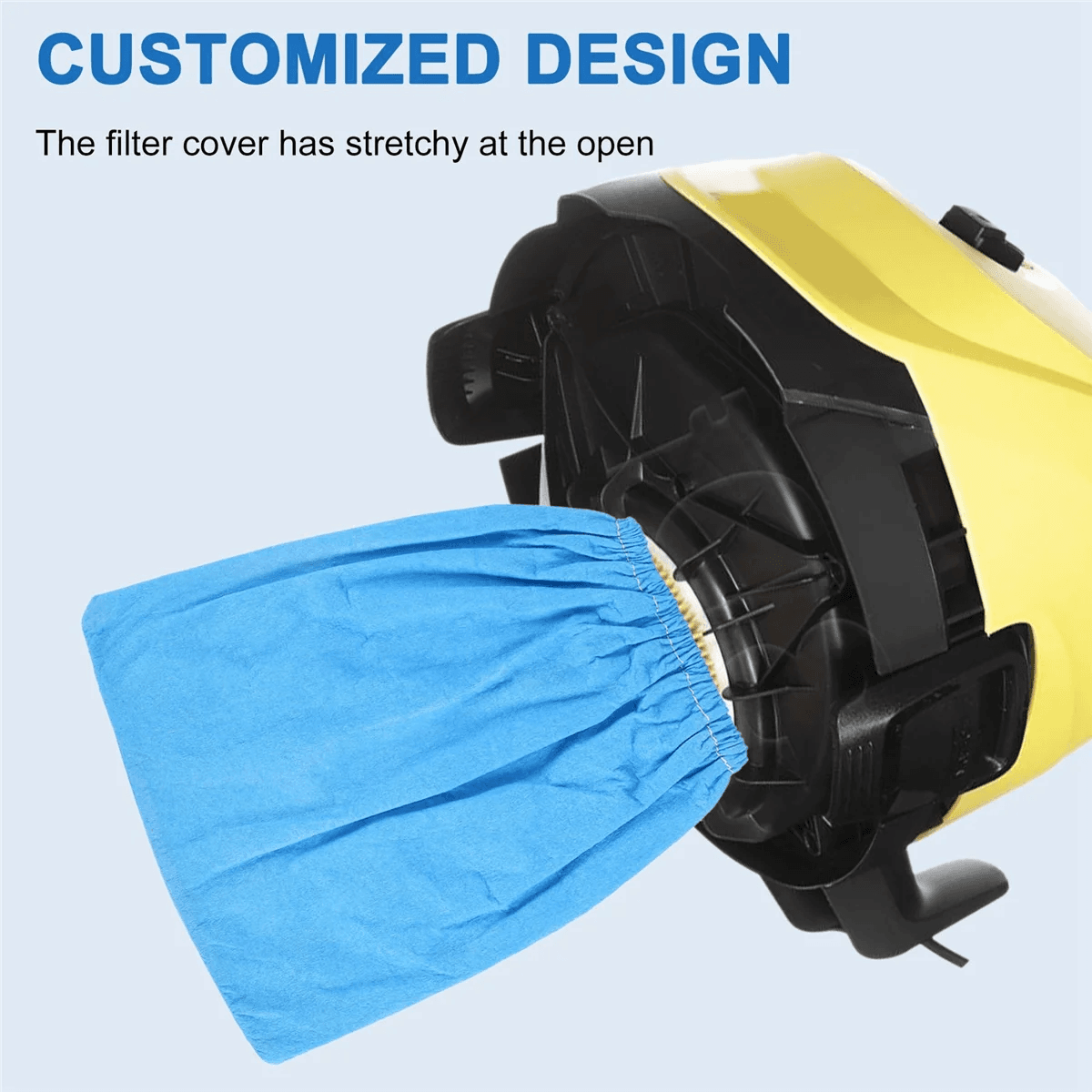 image-1PCS Textile Filter Bag for Karcher MV1 WD1 WD2 WD3 SE4001 Filter Bag Vacuum Cleaner Parts