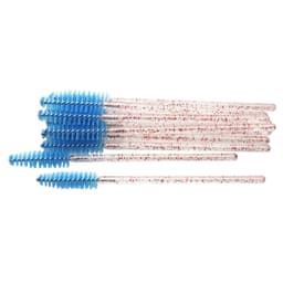 image-50 pcs Cosmetic Eyelash Brush Crystal Mascara Wands Applicator Diamond Eyelashes brushes Disposable Make Up brushes Tools