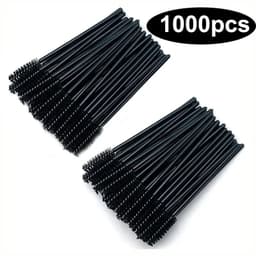 image-Wholesale Eyelash Brush Mascara Wands Wholesale Spoolies Eyebrow Lash Cleaning Brushes Applicator Makeup Tools 50/1000/2000pcs