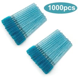 image-Wholesale Eyelash Brush Mascara Wands Wholesale Spoolies Eyebrow Lash Cleaning Brushes Applicator Makeup Tools 50/1000/2000pcs