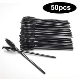 image-Wholesale Eyelash Brush Mascara Wands Wholesale Spoolies Eyebrow Lash Cleaning Brushes Applicator Makeup Tools 50/1000/2000pcs
