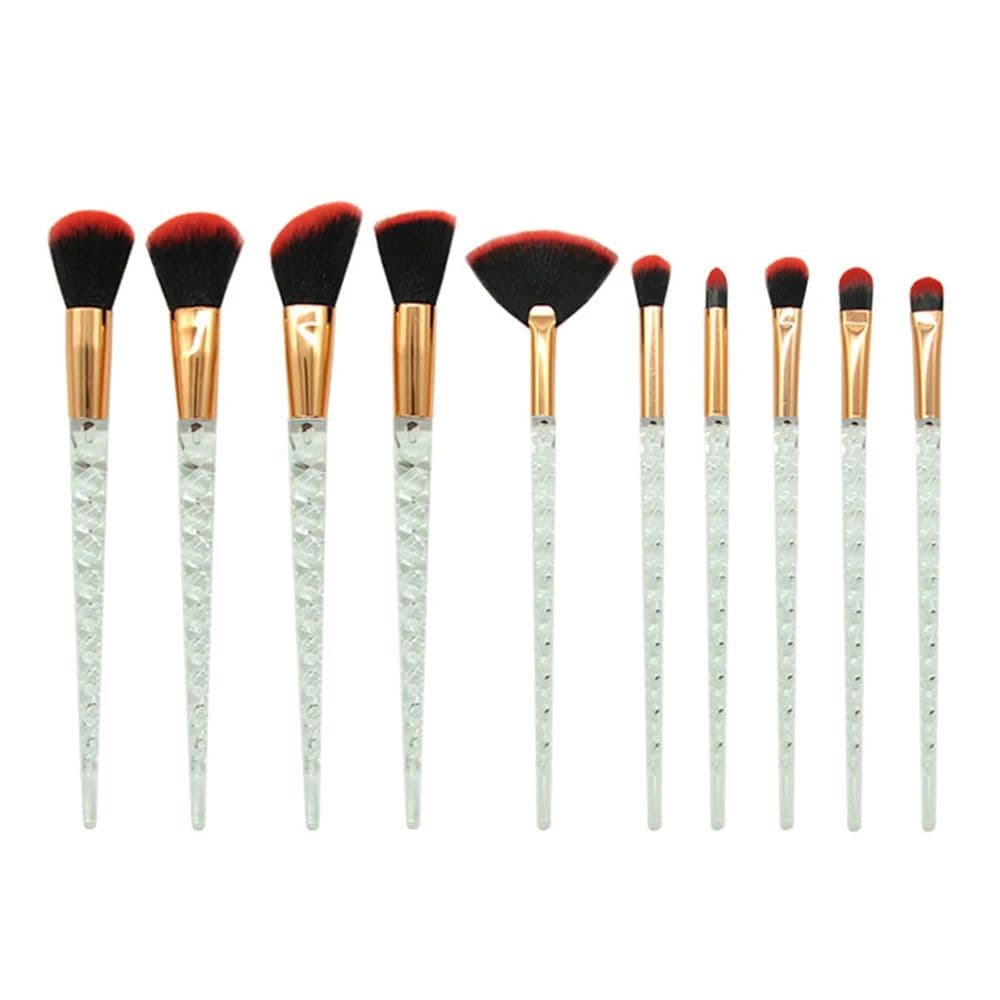 image-Unicorn Makeup Brushes Sets Maquiagem Foundation Powder Cosmetic Blush Eyeshadow Women Beauty Glitter Make Up Brush Tools