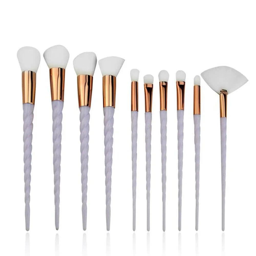 image-Unicorn Makeup Brushes Sets Maquiagem Foundation Powder Cosmetic Blush Eyeshadow Women Beauty Glitter Make Up Brush Tools