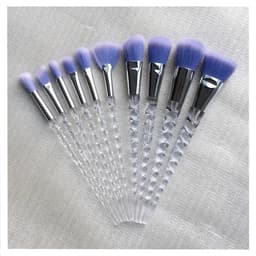 image-Unicorn Makeup Brushes Sets Maquiagem Foundation Powder Cosmetic Blush Eyeshadow Women Beauty Glitter Make Up Brush Tools