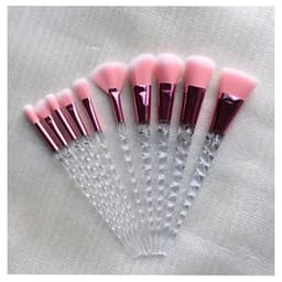 image-Unicorn Makeup Brushes Sets Maquiagem Foundation Powder Cosmetic Blush Eyeshadow Women Beauty Glitter Make Up Brush Tools