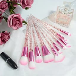 image-Unicorn Makeup Brushes Sets Maquiagem Foundation Powder Cosmetic Blush Eyeshadow Women Beauty Glitter Make Up Brush Tools