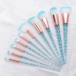 image-Unicorn Makeup Brushes Sets Maquiagem Foundation Powder Cosmetic Blush Eyeshadow Women Beauty Glitter Make Up Brush Tools