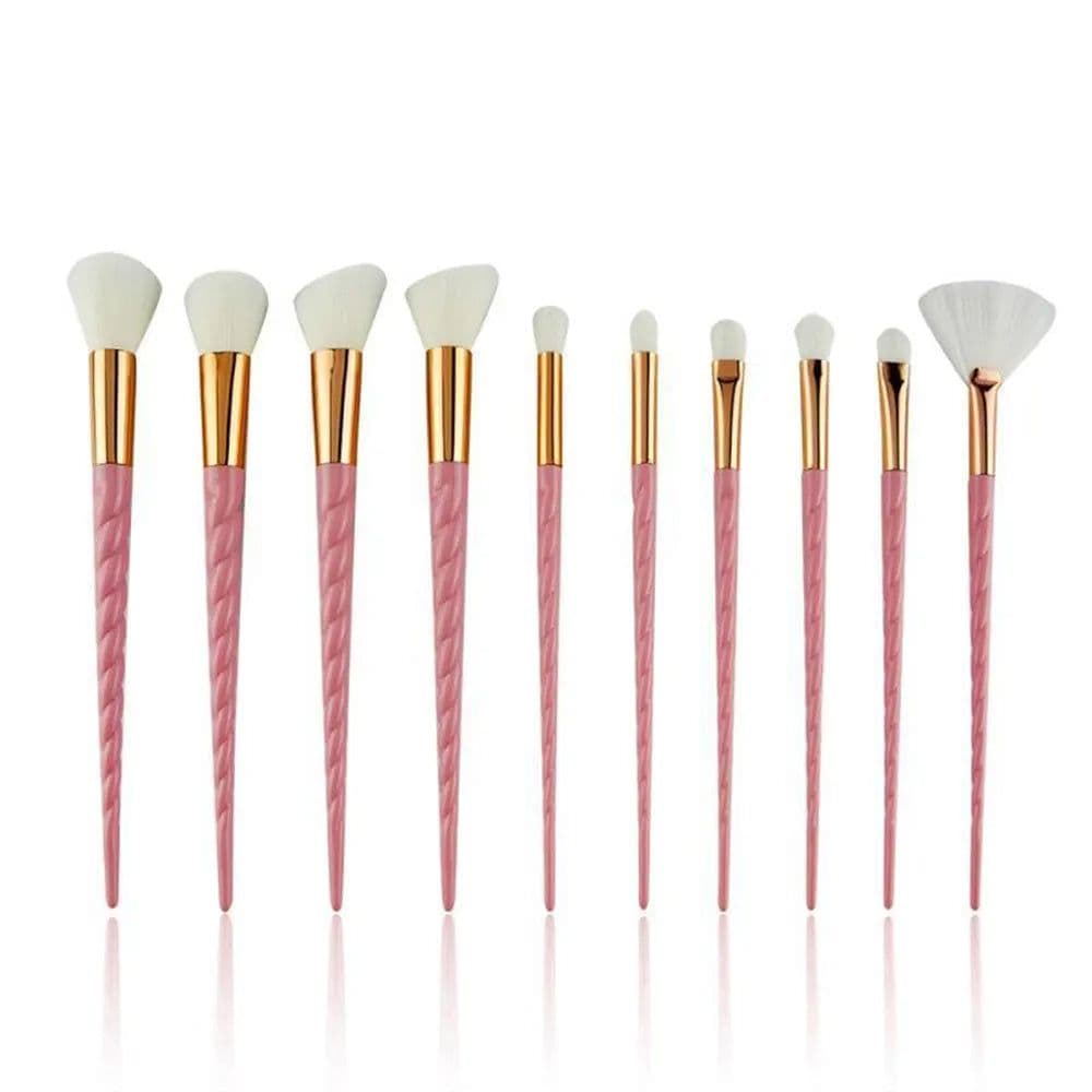 image-Unicorn Makeup Brushes Sets Maquiagem Foundation Powder Cosmetic Blush Eyeshadow Women Beauty Glitter Make Up Brush Tools