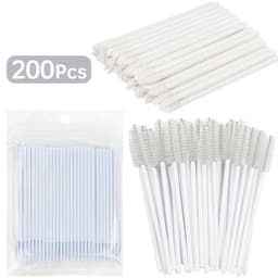 image-200 Pcs Disposable Crystal Makeup Brushes Tool Set Eyelash Lip Microbrush Mascara Wands Applicator Swab Eyelash Extension Tools