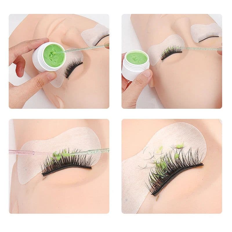 image-200 Pcs Disposable Crystal Makeup Brushes Tool Set Eyelash Lip Microbrush Mascara Wands Applicator Swab Eyelash Extension Tools