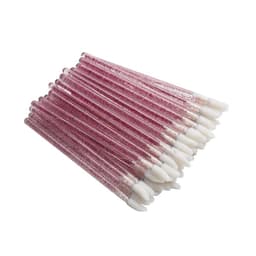 image-50 pcs Crystal Mascara Wands Applicator Diamond Disposable Lip brushes Cosmetic Eyelash Brush women Make Up brushes Tools