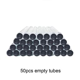 image-50pcs Reusable Eyelash Brush Tube Eyelash Wands Eyebrow Brush Replaceable Dust-proof Sparkling Broken Diamond Bottom LAUKISS