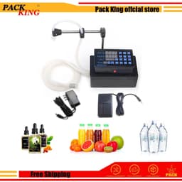 image-Electrical Liquid Filling Machine Bottle Water Filler Digital Pump For Perfume Drinking Beverage Juice Olive Oil 0-4000ml