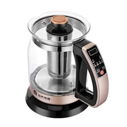 image-220V 1.2L LCD display electric kettle glass teapot multifunction health preserving pot
