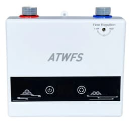 image-ATWFS Instant Water Heater 220V 4000W Portable Electric Heaters for Bathroom Hot Water Shower and Home Kitchen Heating