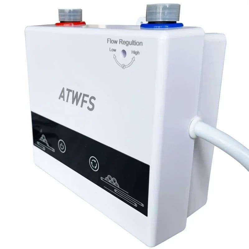 image-ATWFS Instant Water Heater 220V 4000W Portable Electric Heaters for Bathroom Hot Water Shower and Home Kitchen Heating