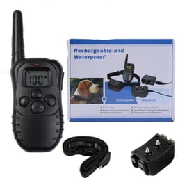 image-300m Remote Rechargeable And Waterproof Electronic Dog Training Collar With LCD Display for Pet Dog Stop Barking Collars 998DR