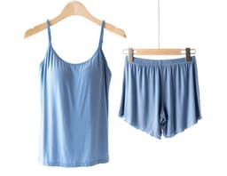 image-Sepsweet Modal Camisole Set Khaki XL