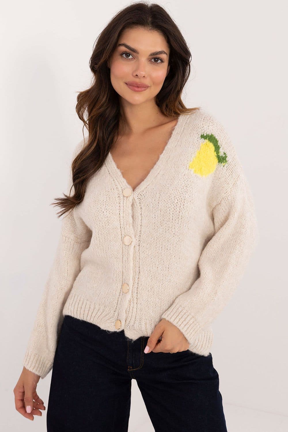 image-Cardigan Italy Moda